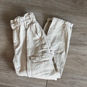 Zara Women’s Beige Cargo Pants